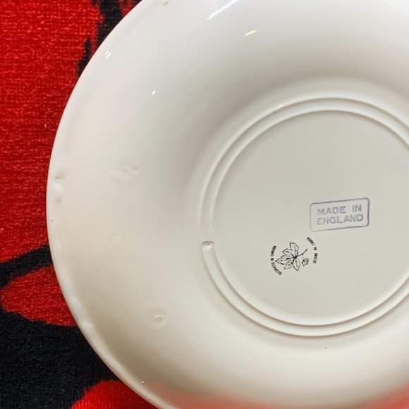 Vintage Christmas Plate. Made In England. Decorated In Canada. Very Good Conditi - Picture 5 of 9